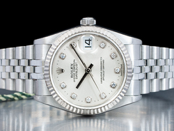 Rolex Datejust 31 Argento Jubilee 78274 Silver Lining Diamanti